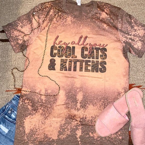 “Hey All You Cool Cats & Kittens” Tee - Picture 1 of 1